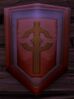 Щит с символом церкви.