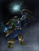 Ранний концепт-арт шамана (Warcraft III).