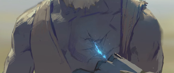 Рана, оставленная Ледяной Скорбью.